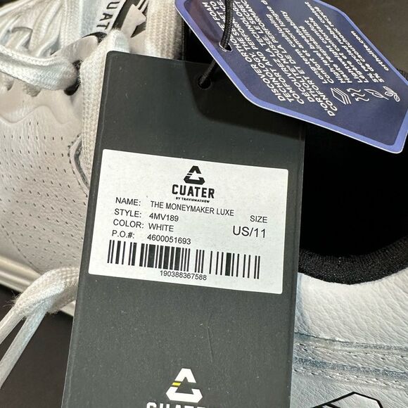 NWT Cuater Travis Mathew Golf Shoes - Picture 8 of 9